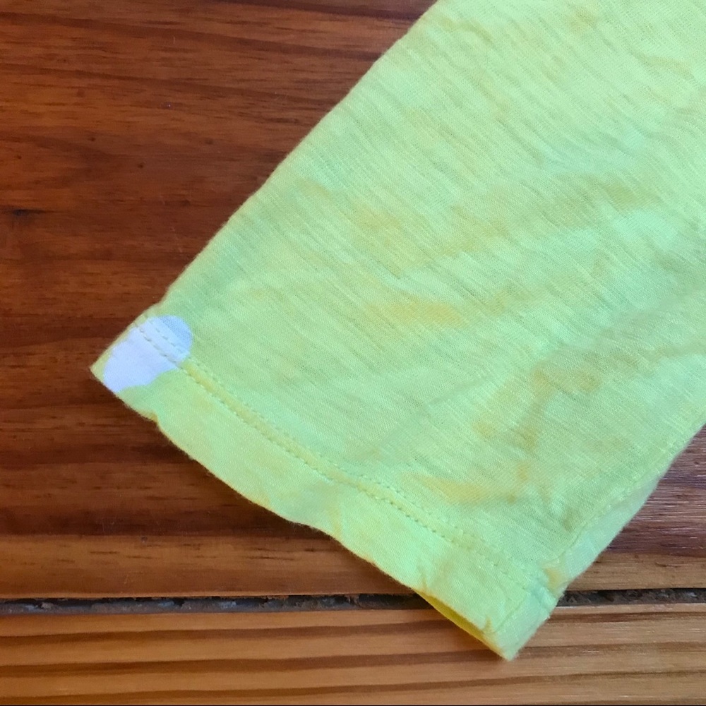 🌸5/$30🌸 Aerie 3/4 Yellow White Stripe Tee, EUC S - Picture 11 of 15